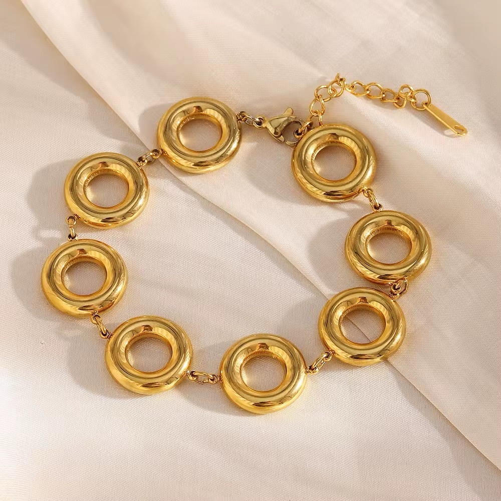 Elegant Gold-Tone Bracelet